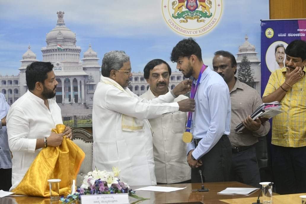 ಕ್ರೀಡಾಪಟುಗಳಿಗೆ ಎಲ್ಲಾ ಇಲಾಖೆಗಳ ಸರ್ಕಾರಿ ಉದ್ಯೋಗದಲ್ಲಿ ಮೀಸಲಾತಿ ಸಿಎಂ ಸಿದ್ದರಾಮಯ್ಯ ಭರವಸೆ