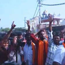 ಹನುಮ ಧ್ವಜ ಘರ್ಷಣೆ: ಮಂಡ್ಯ ಈಗ ಬೂದಿ ಮುಚ್ಚಿದ ಕೆಂಡ, ಕೆರಗೋಡು ಗ್ರಾಮದಲ್ಲಿ ನಿಷೇಧಾಜ್ಞೆ ಜಾರಿ, ರಾಜ್ಯದಾದ್ಯಂತ ಪ್ರತಿಭಟನೆಗೆ ಬಿಜೆಪಿ ಮುಂದು