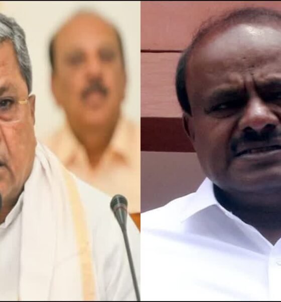 Siddaramaiah and HD Kumaraswamy amid Karnataka sting operation controversy