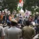 Gyanesh Kumar Agra residence Congress protest and arrests