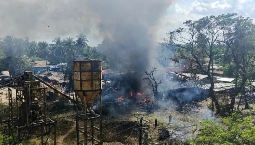 Myanmar airstrike
