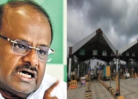 HD Kumaraswamy NICE Road project allegations in Bengaluru