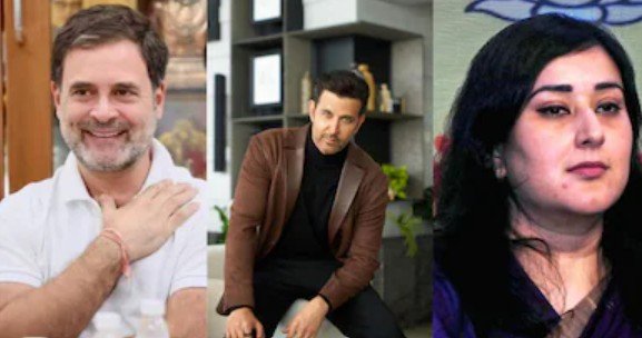 Hrithik Roshan reaction to Bansuri Swaraj viral video
