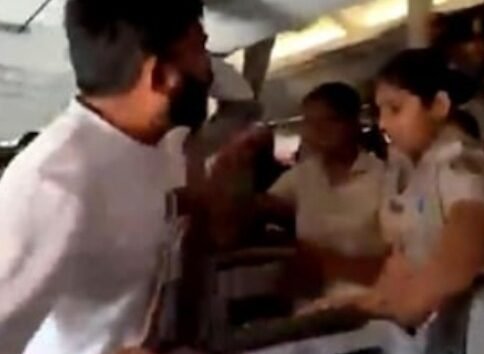CJP leaders detained by Delhi Police inside Air India flight