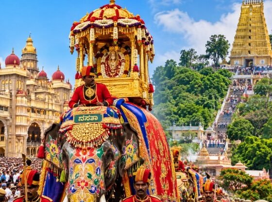 Mysuru Dasara inauguration and Chamundi Hills temple in Mysuru