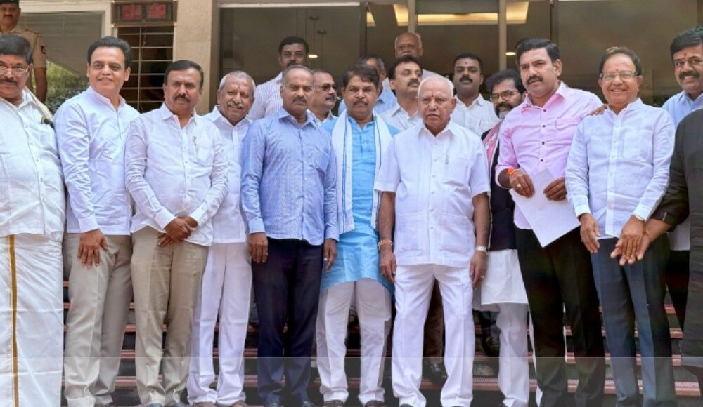 BJP delegation meets Karnataka DGP IGP M.A. Saleem over Form 7 FIRs