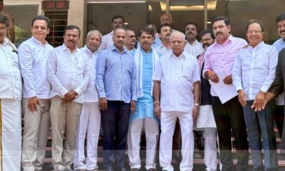 BJP delegation meets Karnataka DGP IGP M.A. Saleem over Form 7 FIRs