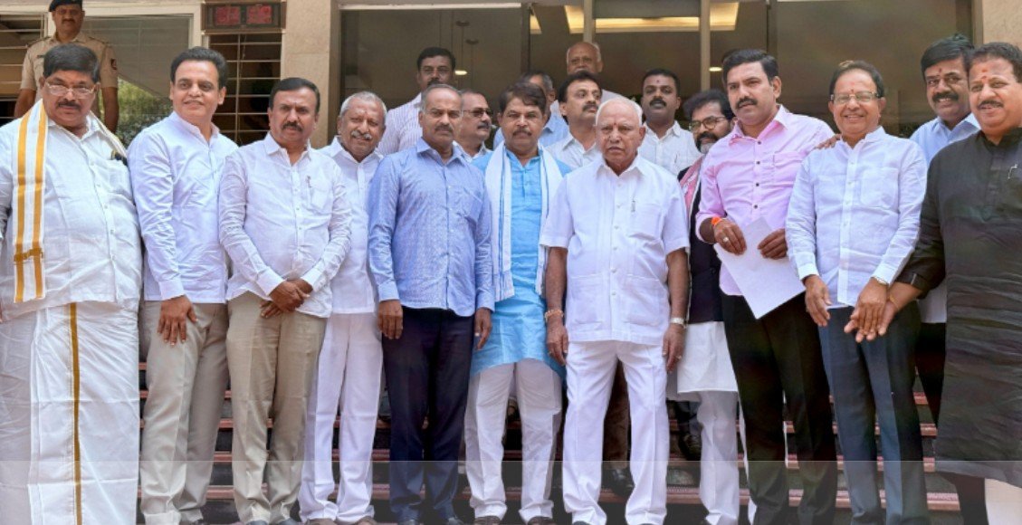 BJP delegation meets Karnataka DGP IGP M.A. Saleem over Form 7 FIRs