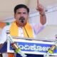 BY Vijayendra addressing BJP workers during a booth campaign in Gubbi, Tumakuru