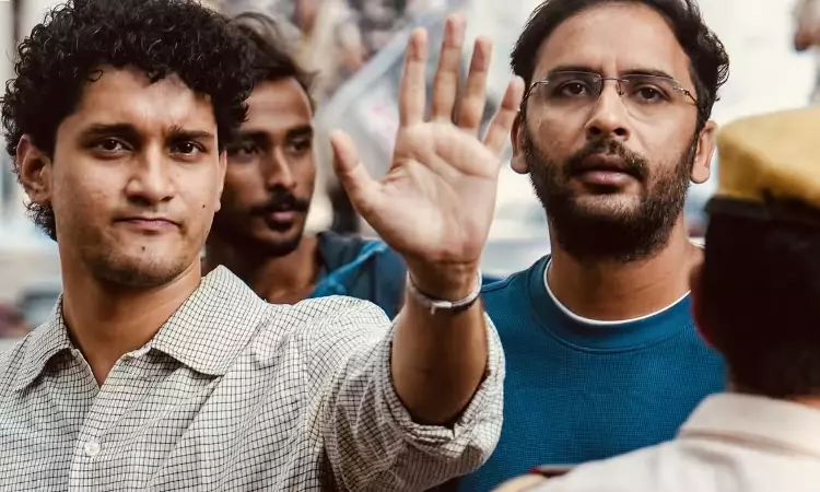 Delhi High Court hearing on the Jantar Mantar case involving activists Saurav Das and Ashutosh Ranka
