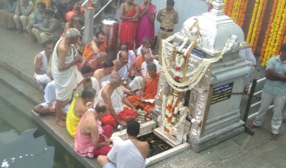 Talakaveri Cauvery Theerthodbhava Festival in Kodagu