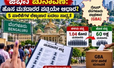 Greater Bengaluru Authority elections and revised voter list in Bengaluru
