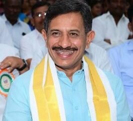 HC Balakrishna and NR Ramesh in connection with allegations over government land in Kurubarahalli Bengaluru