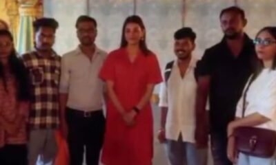 Kajal Aggarwal visiting Mysore Palace ahead of Mysore Dasara