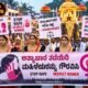 Women safety awareness campaign during the Kodagu Dasara procession in Gonikoppal
