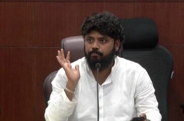 Congress MLA Pradeep Eshwar speaking about the Kambalapalli case in Chikkaballapur