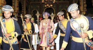 Yaduveer Krishnadatta Chamaraja Wadiyar at Mysuru Dasara private Durbar