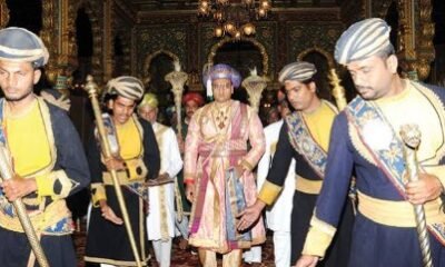 Yaduveer Krishnadatta Chamaraja Wadiyar at Mysuru Dasara private Durbar