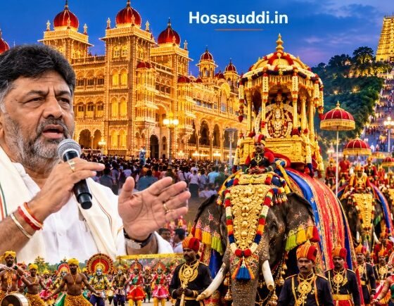 CM DK Shivakumar invites people to Mysuru Dasara celebrations