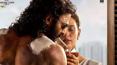 Prabhas in the upcoming Spirit movie directed by Sandeep Reddy Vanga, alongside Triptii Dimri.