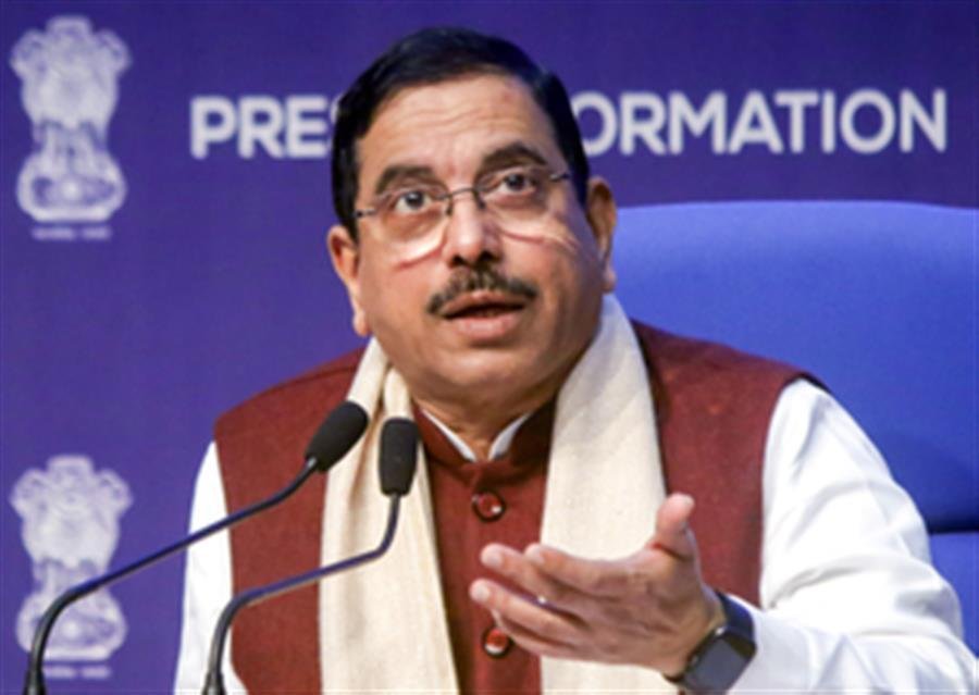 Pralhad Joshi criticises Rahul Gandhi and Congress over Karnataka MLC election results.