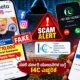 Cybercrime alert about fake government scheme advertisements, deepfake videos and UPI fraud on Meta platforms.