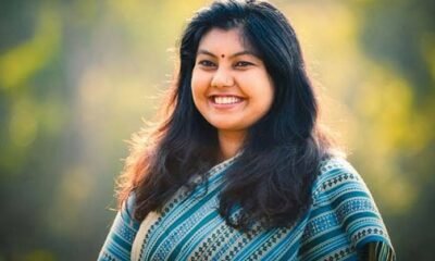 Soumya Reddy, Karnataka Mahila Congress president, amid reports of her resignation