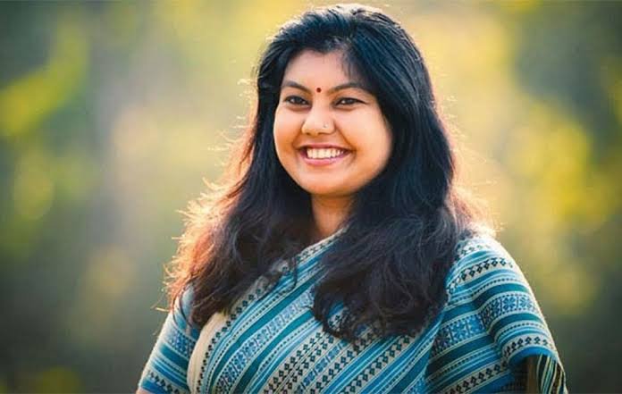 Soumya Reddy, Karnataka Mahila Congress president, amid reports of her resignation