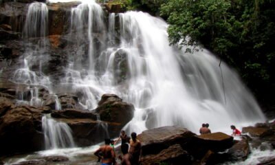 Sirimane Falls near Sringeri affected by mobile network connectivity problems