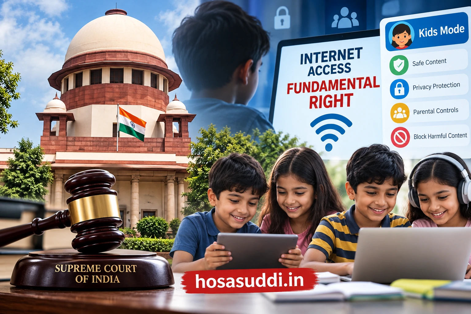 Supreme Court of India ruling on children's internet access and online safety