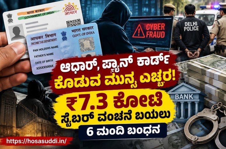 Aadhaar PAN Card Fraud involving fake bank accounts and misuse of workers' identity documents in Delhi