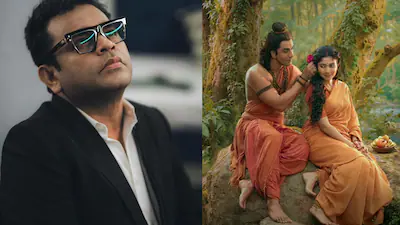 Ramayana Mangal Rang song featuring Ranbir Kapoor as Rama and Sai Pallavi as Sita