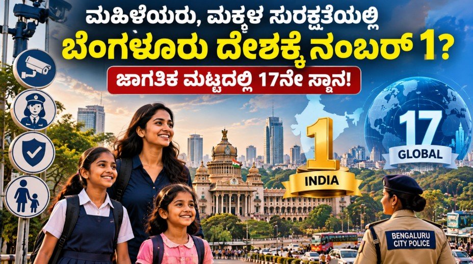 Bengaluru Women and Children Safety Ranking