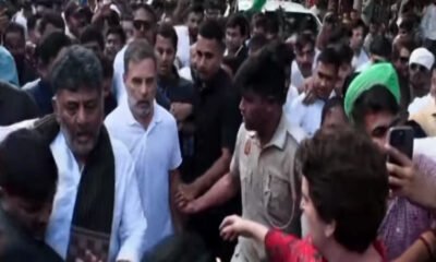 Rahul Gandhi and opposition leaders protest against SIR voter list revision in New Delhi