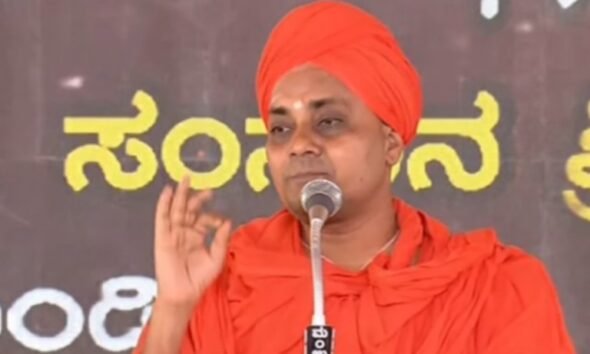 Gavisiddheshwara Swamiji inaugurating Mysuru Dasara 2026