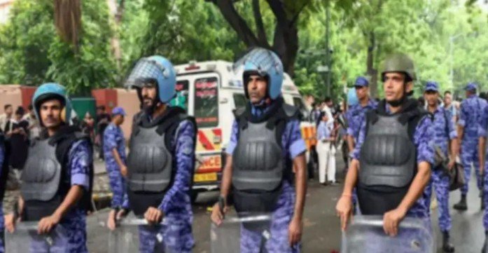 Delhi security deployment ahead of CJP protest at Jantar Mantar