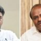 HD Kumaraswamy addressing the NICE project controversy and questioning DK Shivakumar