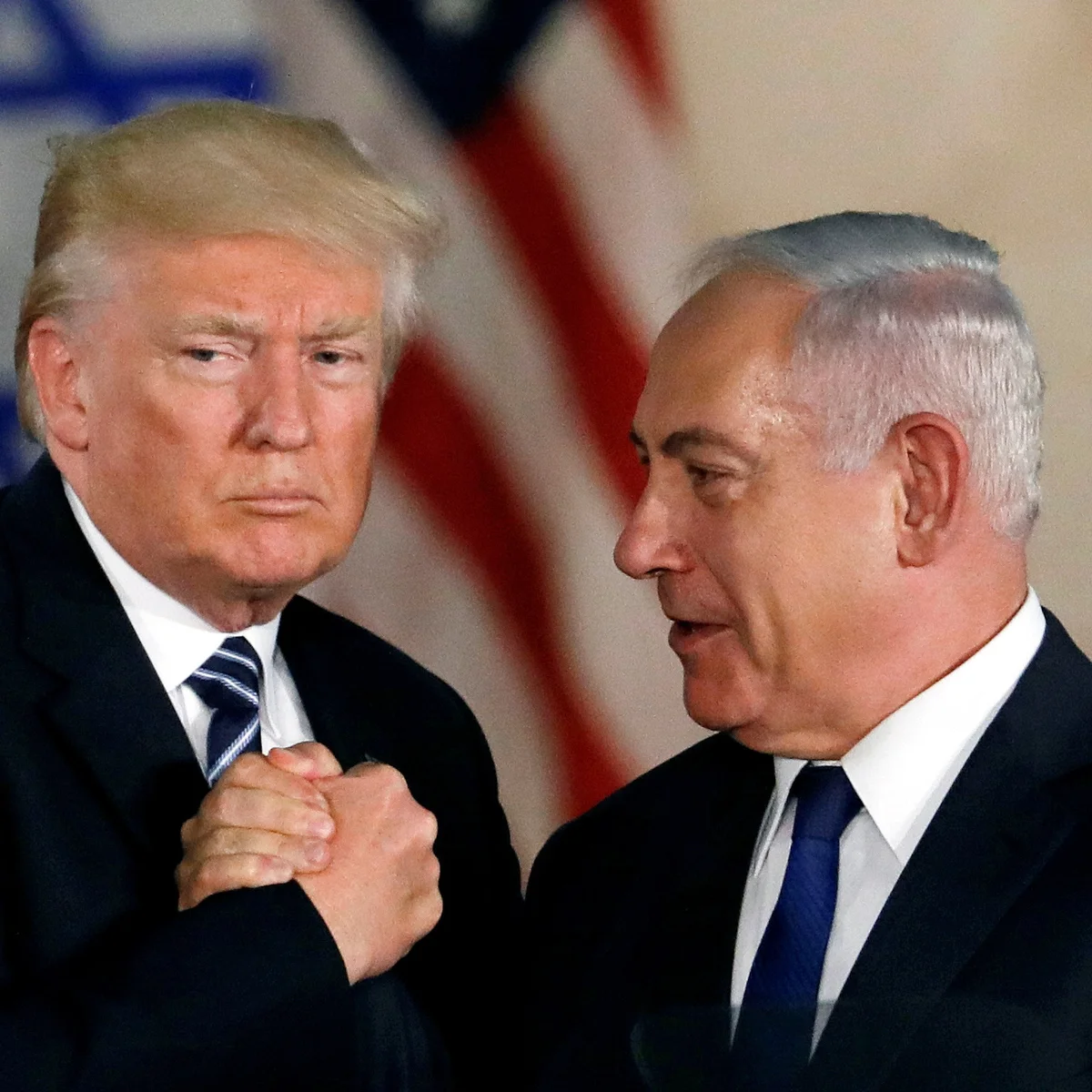Donald Trump supporting Benjamin Netanyahu ahead of the Israel election