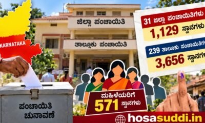 Karnataka Zilla Panchayat and Taluk Panchayat election final reservation