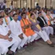 Union Minister Pralhad Joshi listening to Prime Minister Narendra Modi&rsquo;s Mann Ki Baat programme in Hubballi
