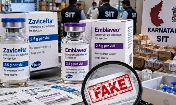 Karnataka SIT investigation into counterfeit Zavicefta and Emblaveo antibiotic medicines