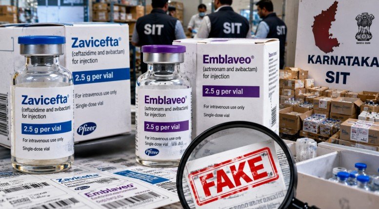 Karnataka SIT investigation into counterfeit Zavicefta and Emblaveo antibiotic medicines
