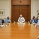 Prime Minister Narendra Modi chairs the 54th PRAGATI meeting to review infrastructure projects across India.