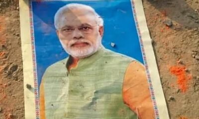 Representative image of a police investigation into a viral video involving a photograph of Prime Minister Narendra Modi in Mau