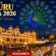 Mysuru Dasara 2026 city illumination with 3500 drone show over Mysuru