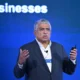 Nandan Nilekani speaking about India's Account Aggregator ecosystem, inclusive lending and digital financial services at SamvAAd 2026.