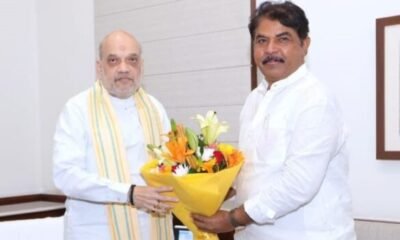 R Ashoka and Amit Shah amid Karnataka BJP leadership discussions
