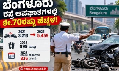 Traffic congestion and road safety concerns in Bengaluru