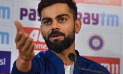 Virat Kohli in a news report about the Supreme Court's Delhi air pollution awareness suggestion